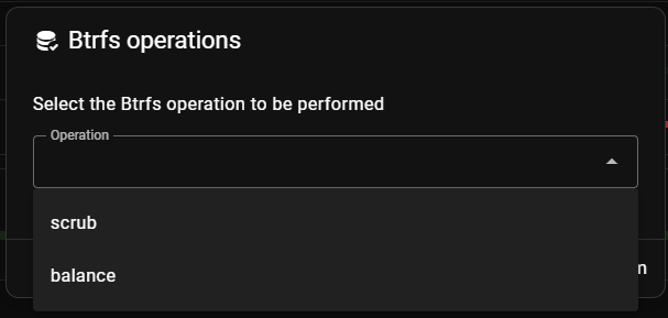 Btrfs Operations