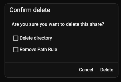Share Delete