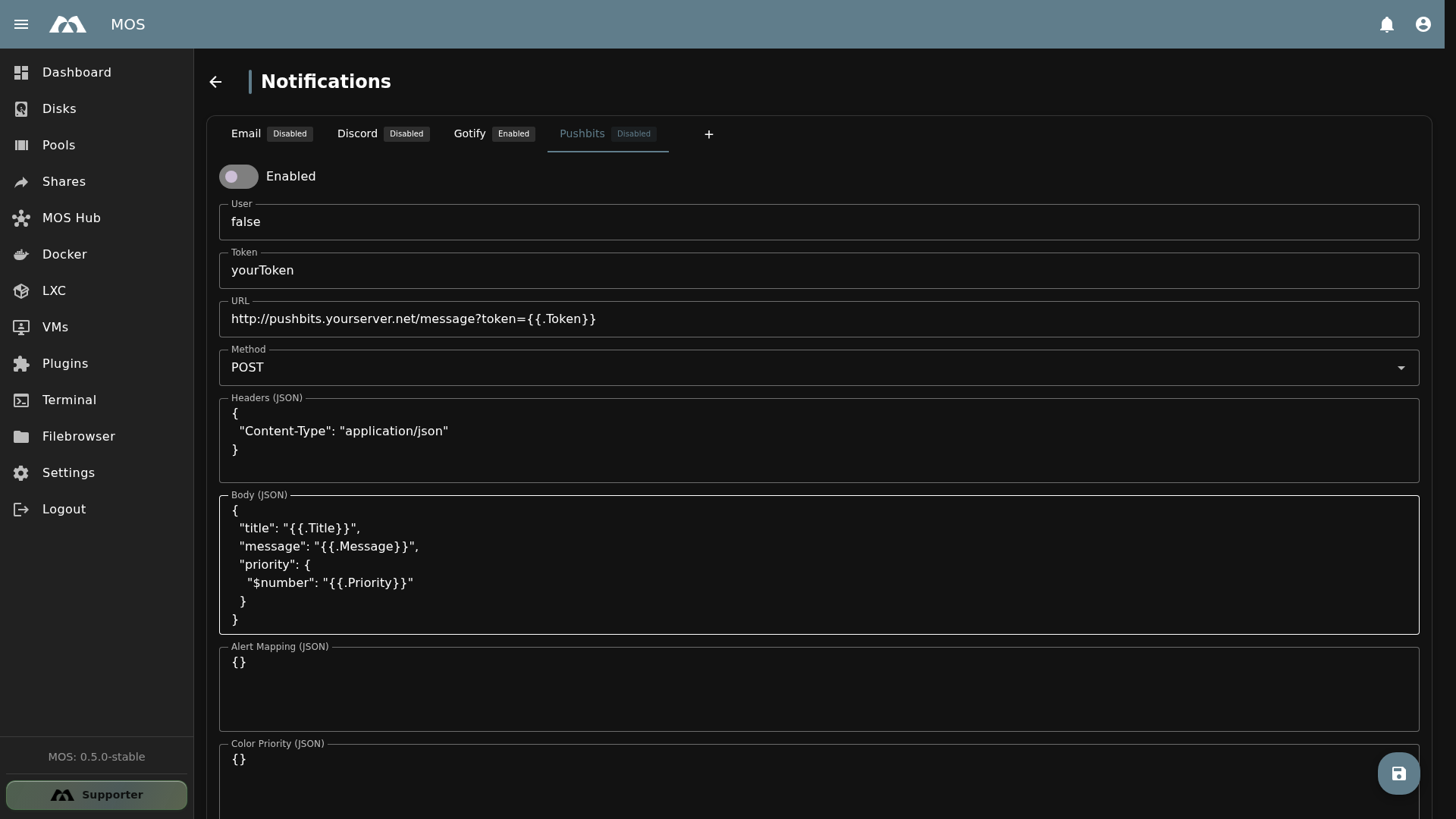 Pushbits Provider