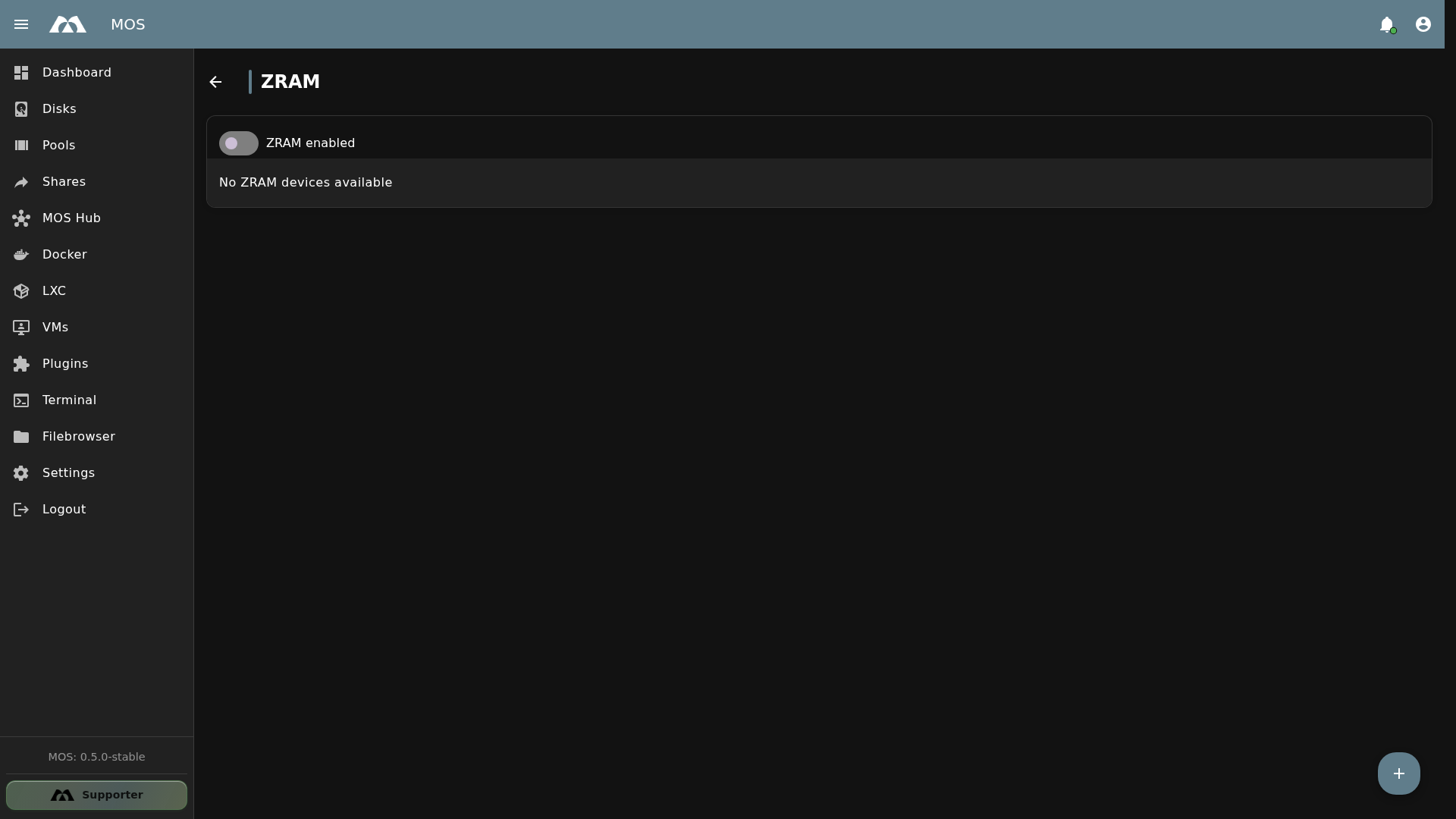 ZRAM Settings Overview